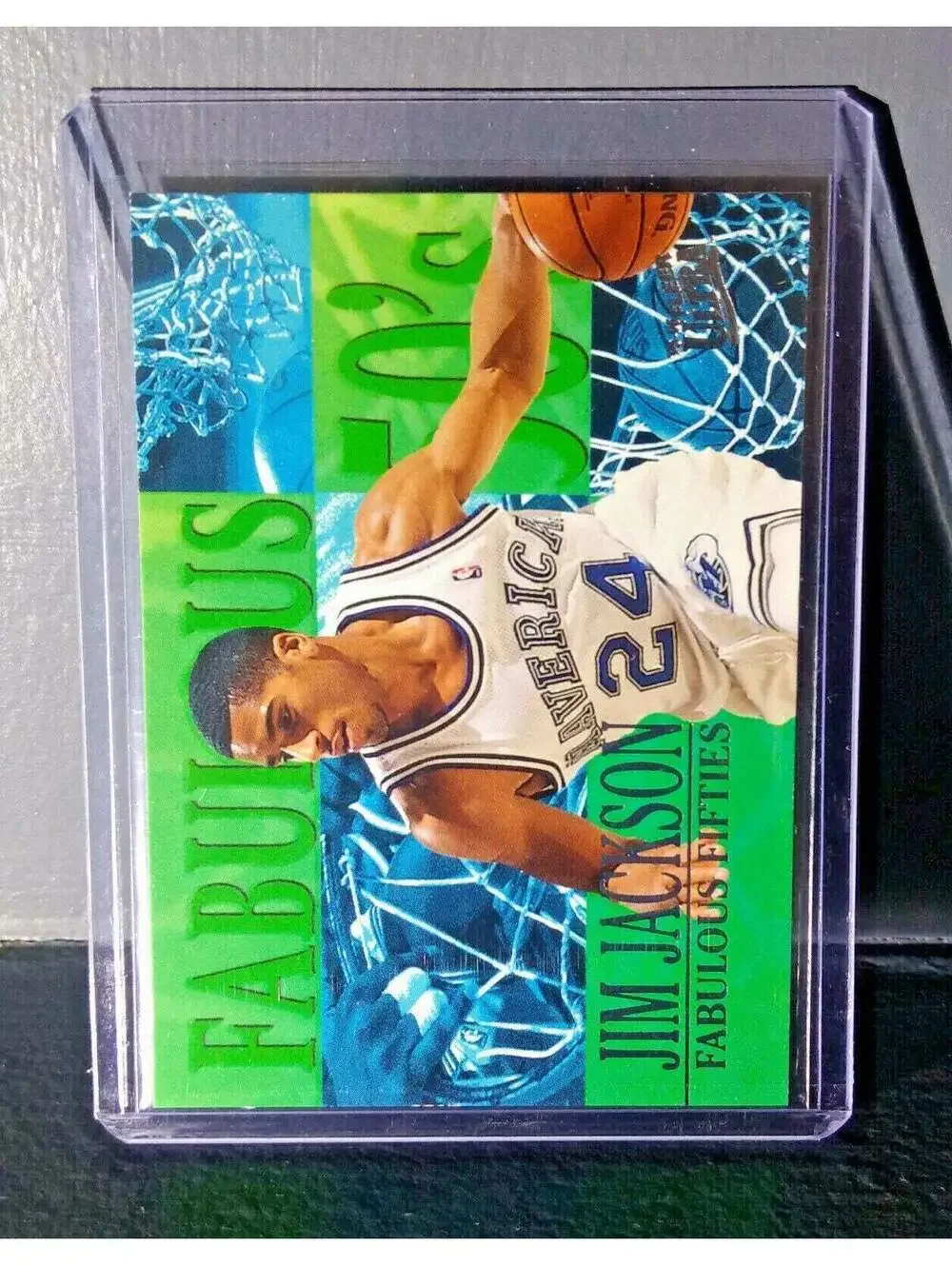 1995-96 Jim Jackson Fleer Ultra Fabulous Fifties #4 Basketball Card